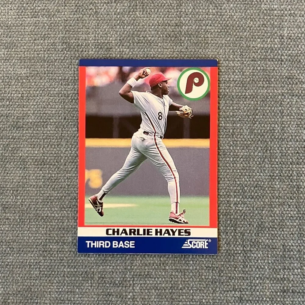 1991 Score Philadelphia Phillies Baseball Card Trading Card
